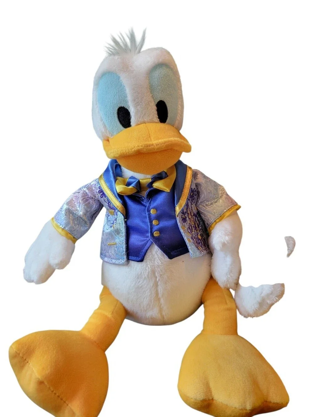 Donald And Daisy Duck Plush Toys Disney 50th Anniversary RARE